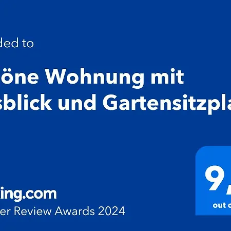 Schoene Mit Ausblick Und Gartensitzplatz *