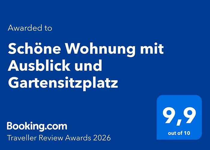 Schoene Mit Ausblick Und Gartensitzplatz Lägenhet *